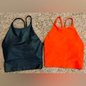 Old Navy Active Padded Crop Tops XS

Left- black sparkles Right- Orange
